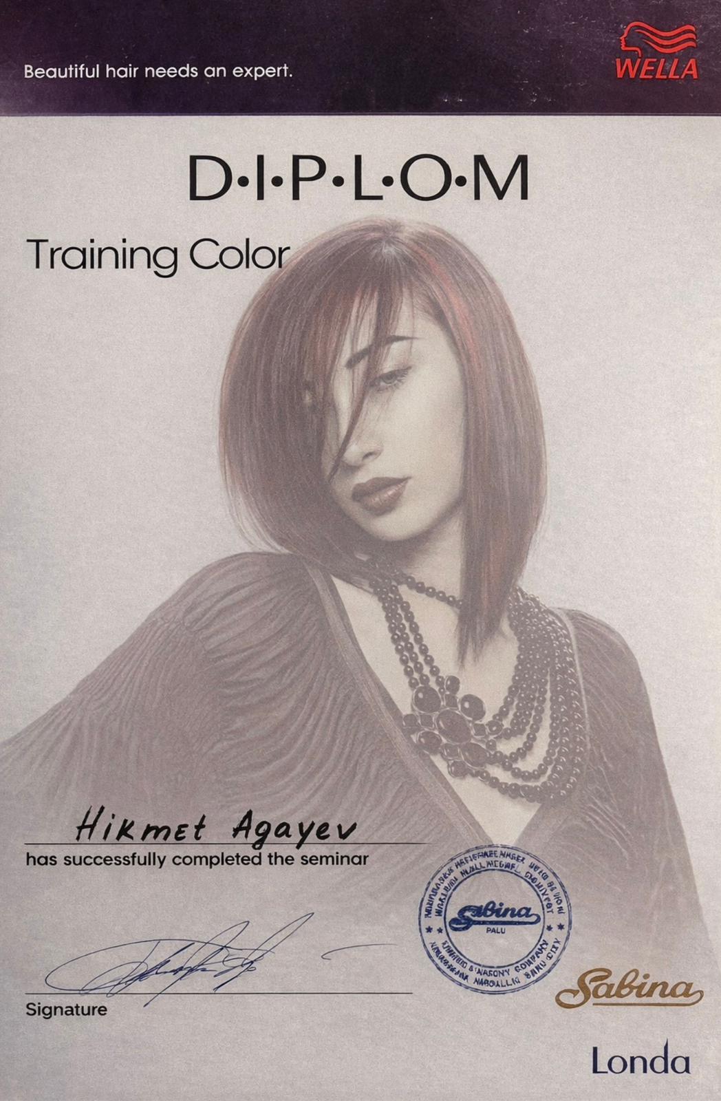 Wella Professional Training Color Diploma
